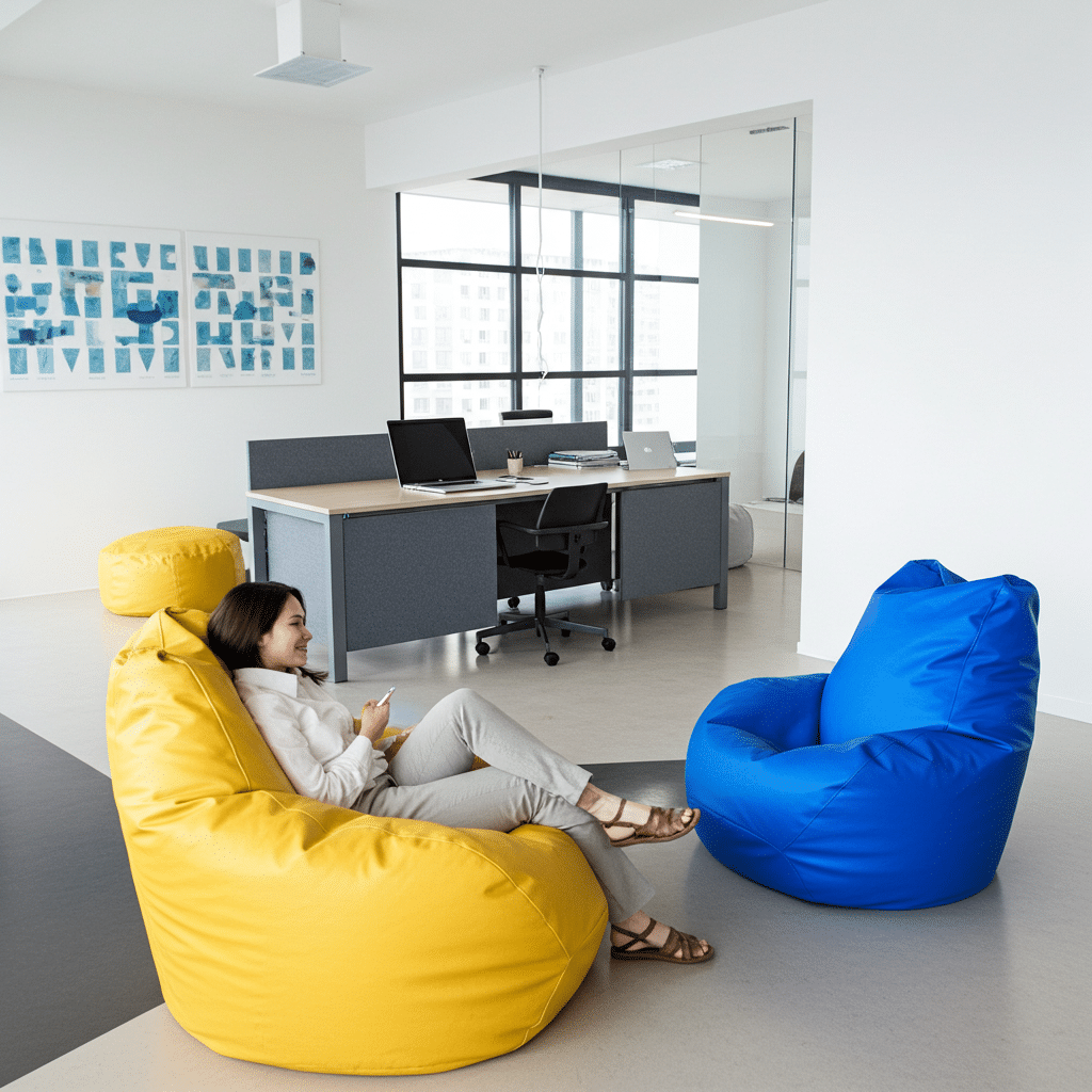 Puff Sillón Jumbo Mundo Puff Perú - Máxima comodidad en diseño premium - Imagen 5