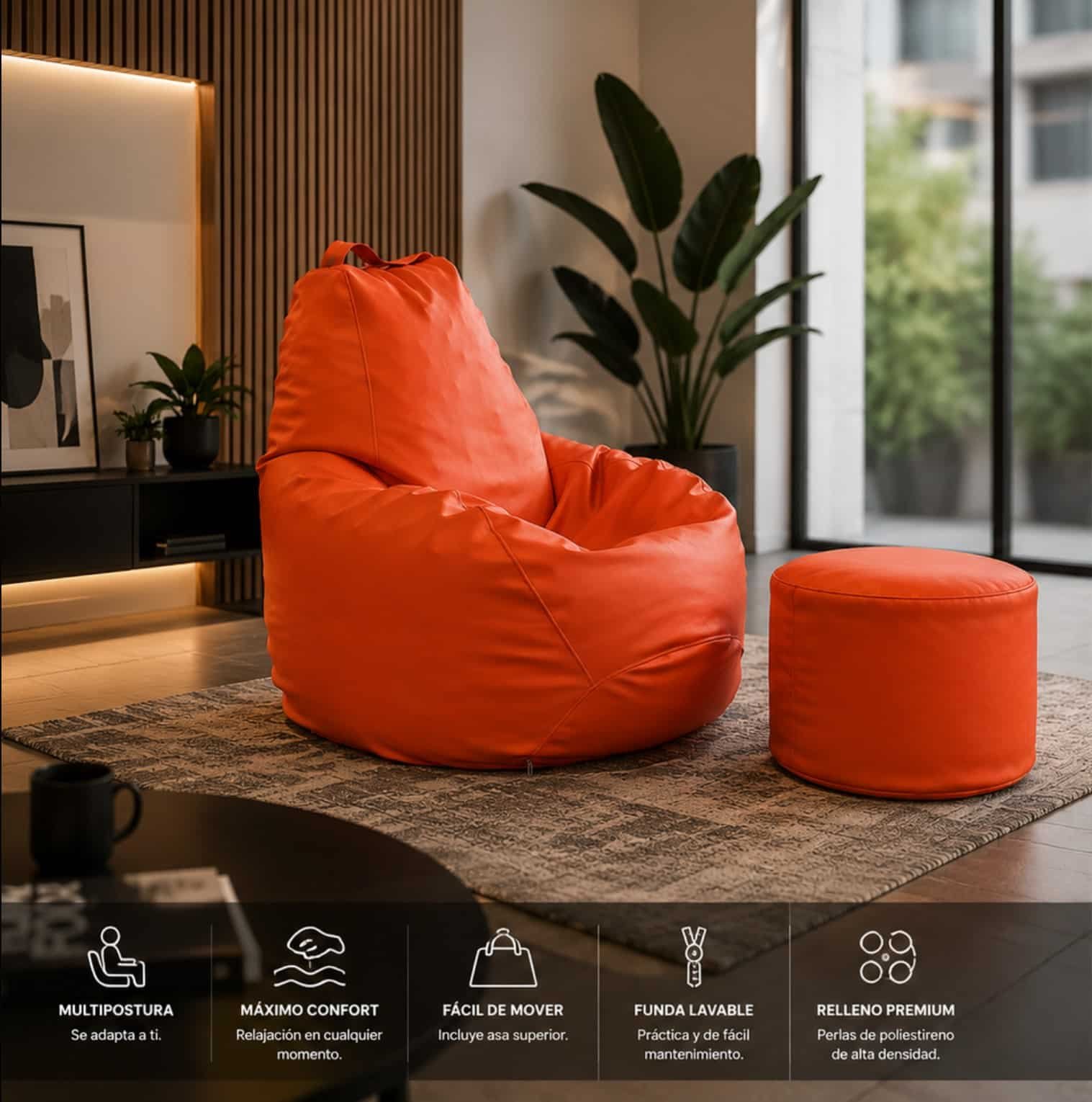 Sillón Jumbo™ Mundo Puff