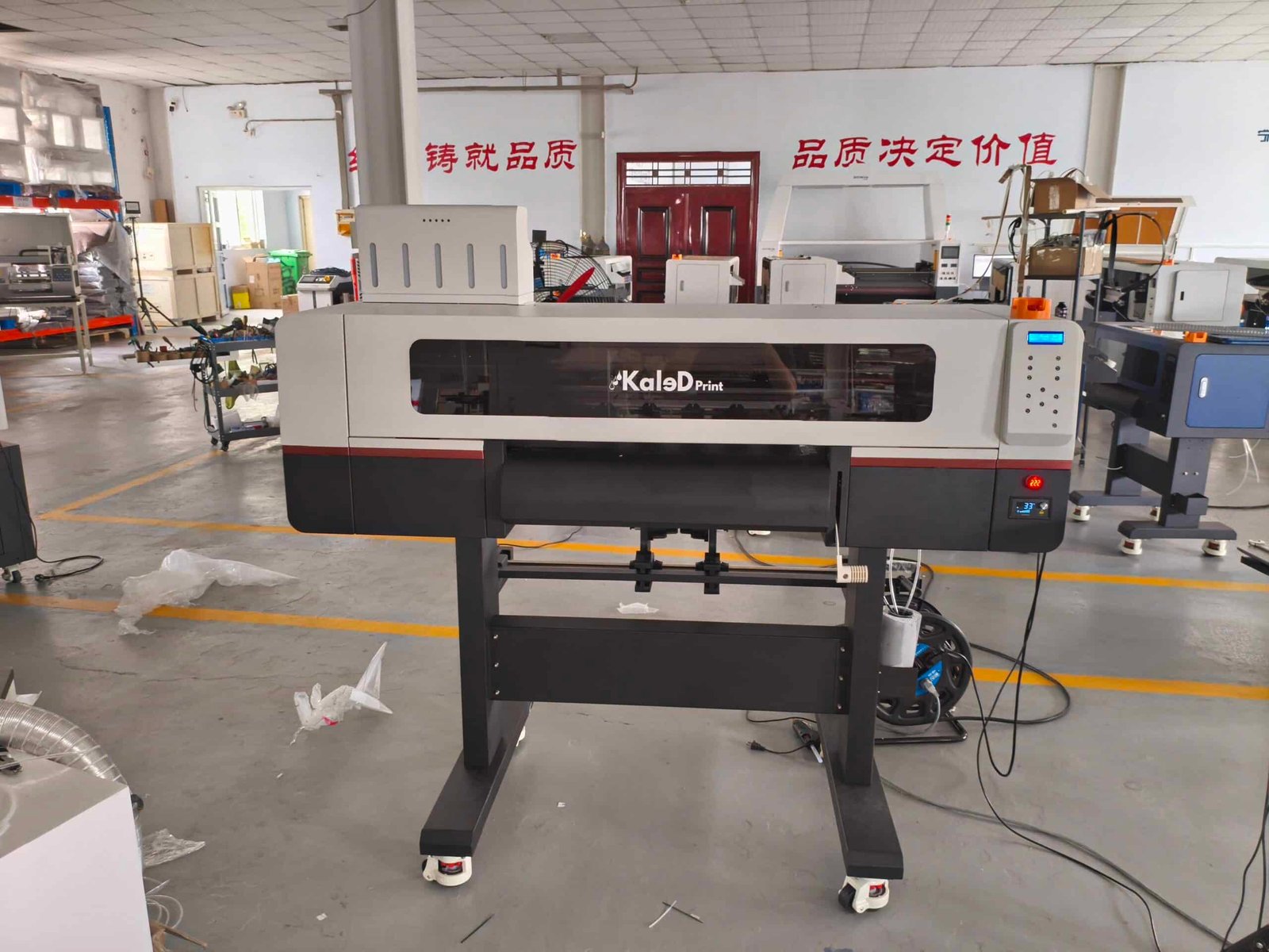 Impresora de DTF Textil 60cm ancho 2 cabezales epson i3200 - De gran tamaño para grandes trabajos. - Imagen 2